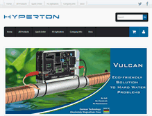 Tablet Screenshot of hyperton.com